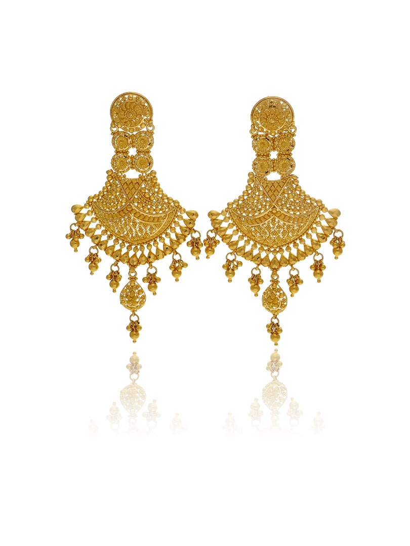 Ayla Silver Earrings - R Narayan Jewellers | R Narayan Jewellers