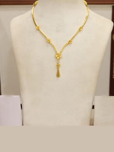 Gold mala set store design 2020