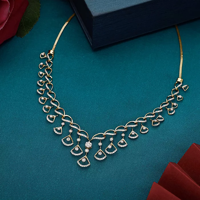 Kalyani Luxe Diamond Necklace-DNLC0777 S214 XNSC3069 C.N:L73j951552510 - Image 2
