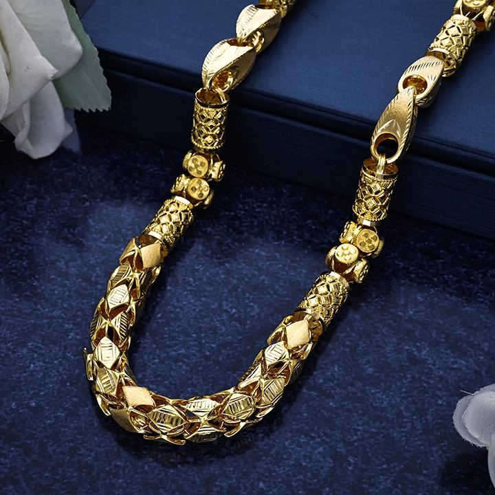 22K Premium Designer Gold Chain-CH15505 S360 - Image 2