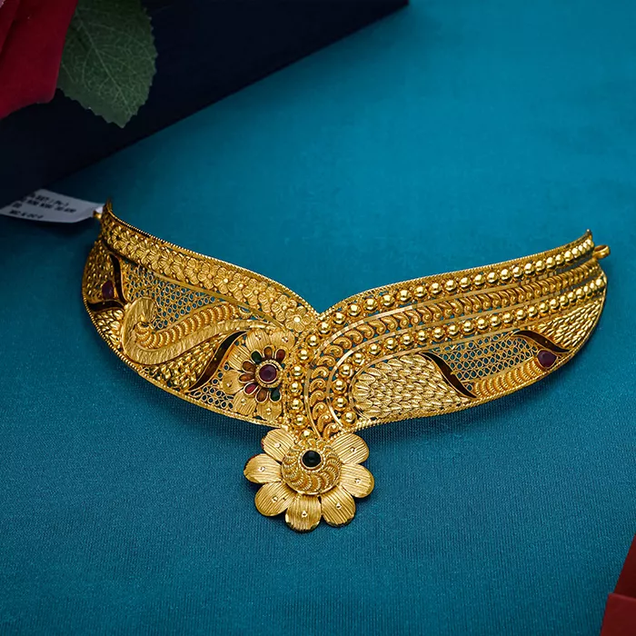 Designer 22KT Gold Choker Necklace-1060007309109 SU2EE0 - Image 2
