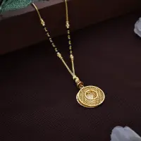 22K Gold Black Beads Filigree Mangalsutra - 1060001789426SU2E9G