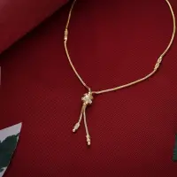 Gold Adjustable Tassel Pendant - CH15433SU2EA8