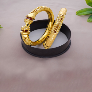 22kt Gold Enchanted Mosaic Bangles-106000956781AA S313