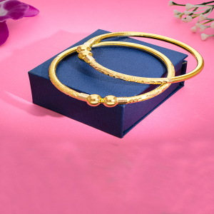 Glisten Band Hollow Bangles-1060009989453AA S23