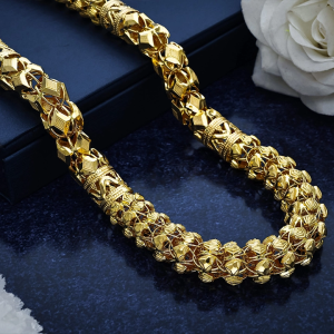 22K Lightweight Royal Gold Chain-CH15502 S360