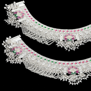 Silver Payal - 1060007133971AA-S266