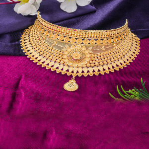 Lively Flower Choker-1060008592364AA S101