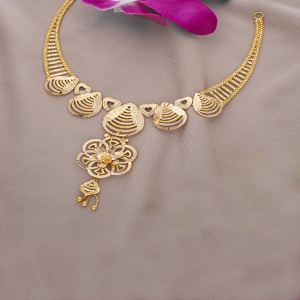 Floral Love Elegance Necklace-1060009092337AA S252