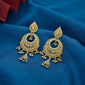 22K Gold Jhumka Drop Earrings - ER20858SU2E53