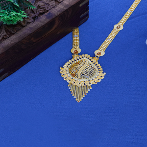 Luminous Threads Long Gold Necklace-1060010114226AA S401