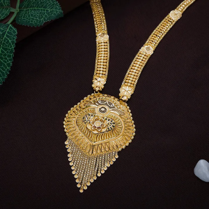 Rajwada Hridaya Antique Bridal Long Necklace-NKSS5700 S141