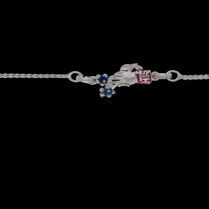 Sacred Bond Silver Rakhi