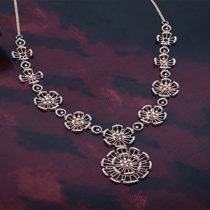 Diamond Necklace - DNLC0515S366NKL00894 C.N:38J993812505