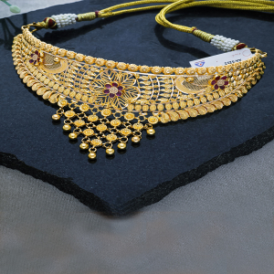 Golden Enchantment Choker-1060009743161AA S252