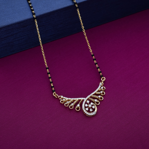 Diamond Vine Bloom Mangalsutra - DMS0773S419