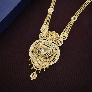 Intricate Heritage Long Gold Necklace - NKSL8445SUZEAE