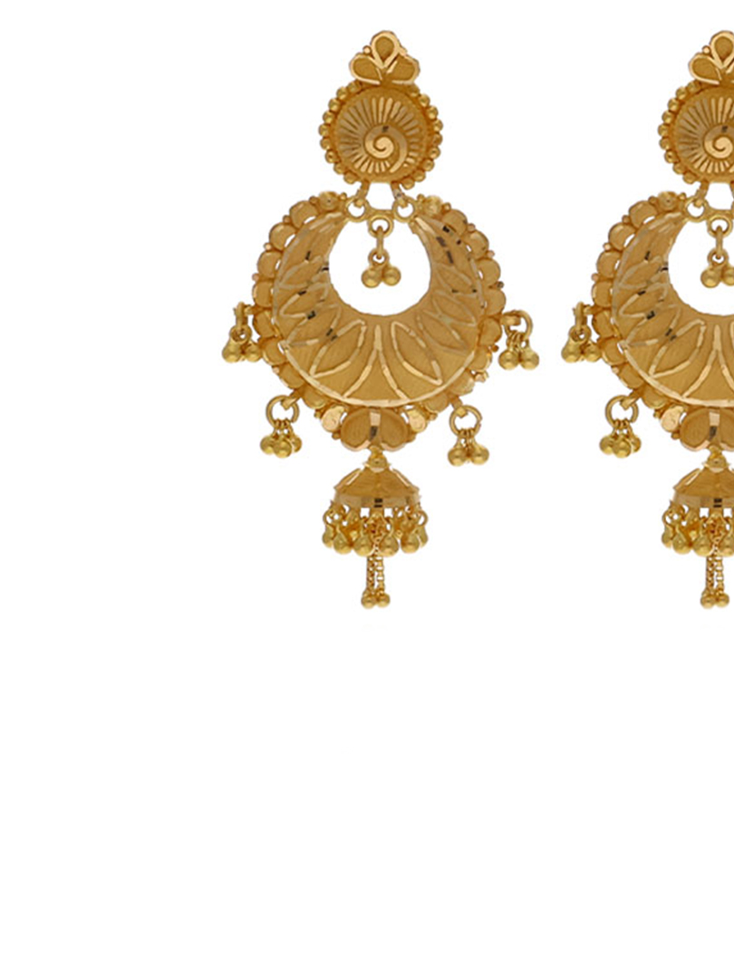 Royal – Glimmer Chand Bali Earring - Image 2