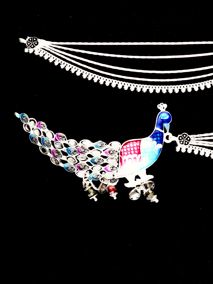 Silver Payal - 1060007081685AA-S48 - Image 2