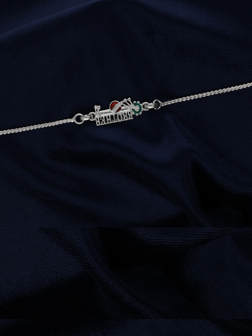 Silver Glory Rakhi - Image 2