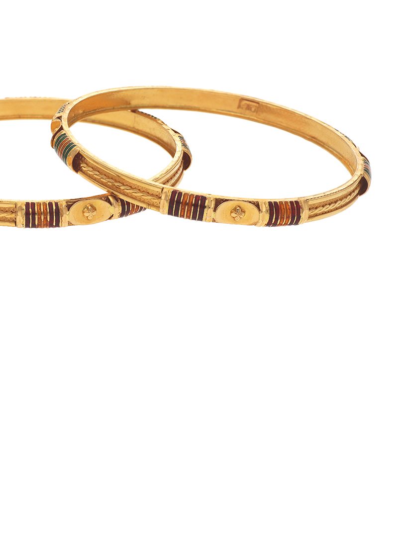 Radiant Stripe Bangles-1060005364537 - Image 2