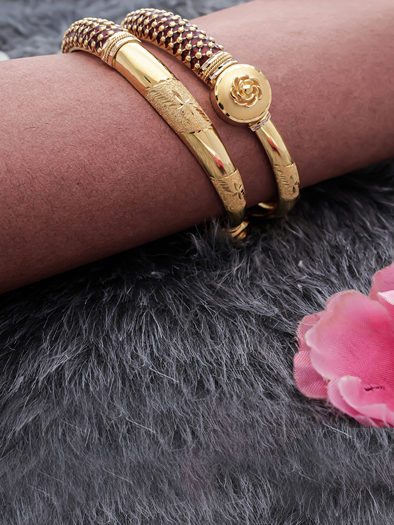 Timeless Art Rosy Bangles-1060008680887AA S322 - Image 2
