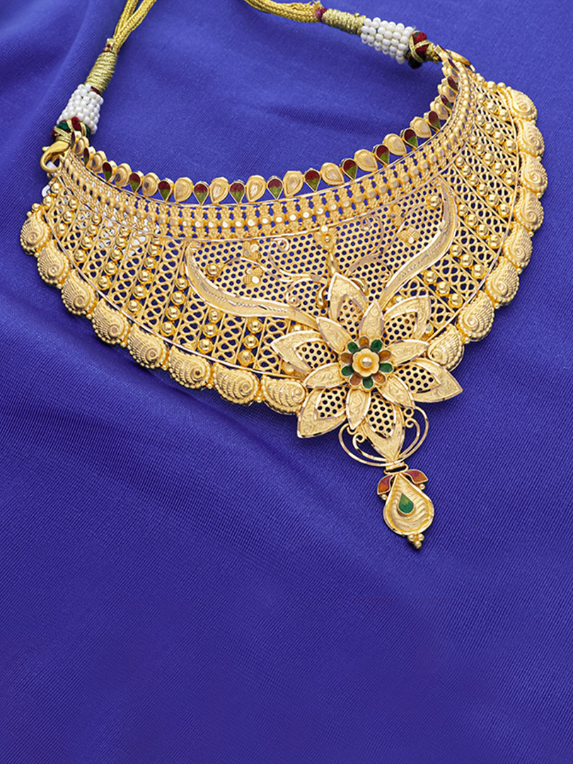 Flower Enclave Choker-1060009179892AA S287 - Image 2