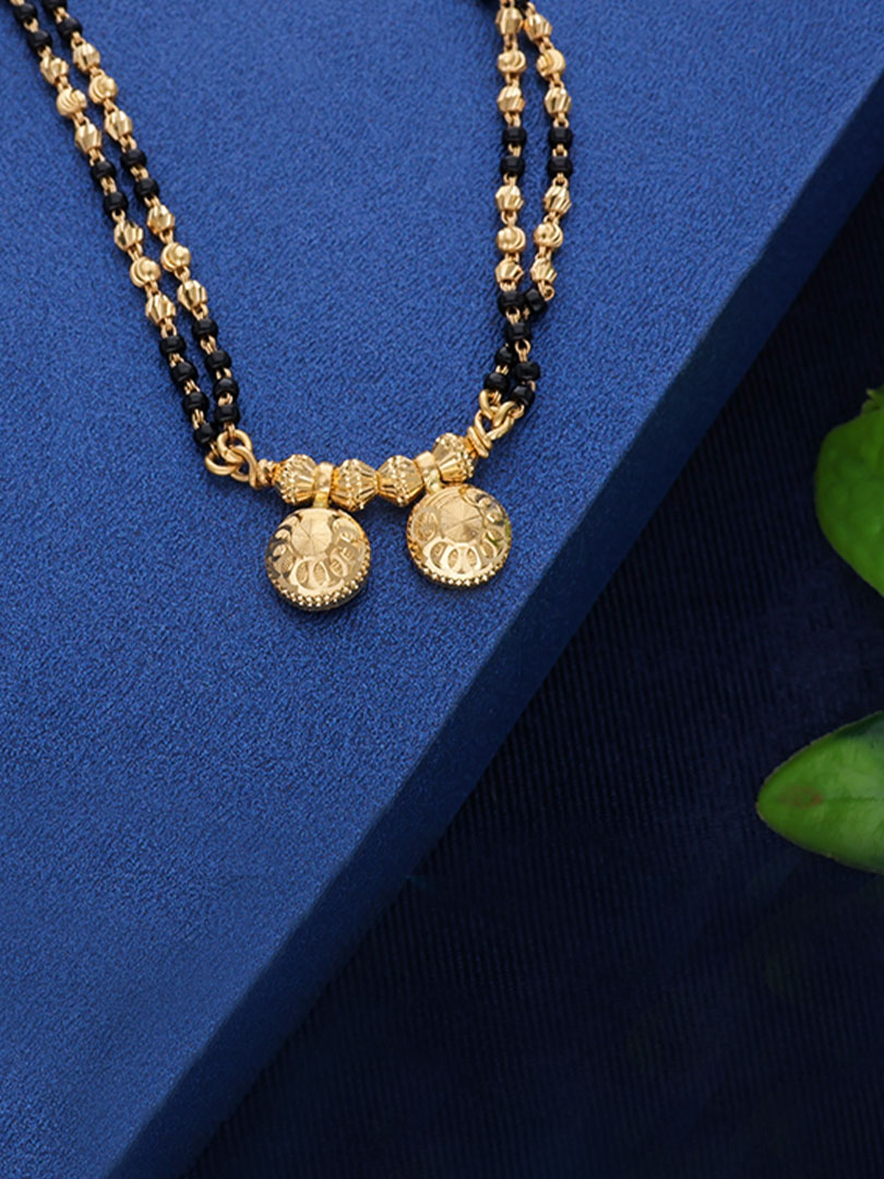 Sophisticated Blossom Mangalsutra-1060009107963AAS27 - Image 2
