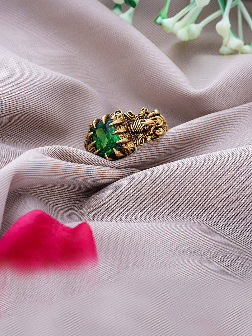 Verdant Majesty Men Ring-1060009026530AA S284 - Image 2