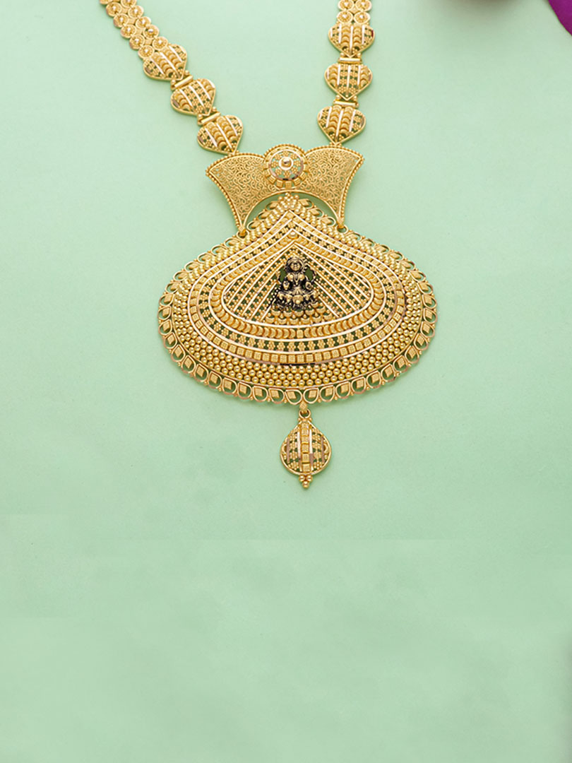 Divine Laxmi Blessing Necklace - Image 2