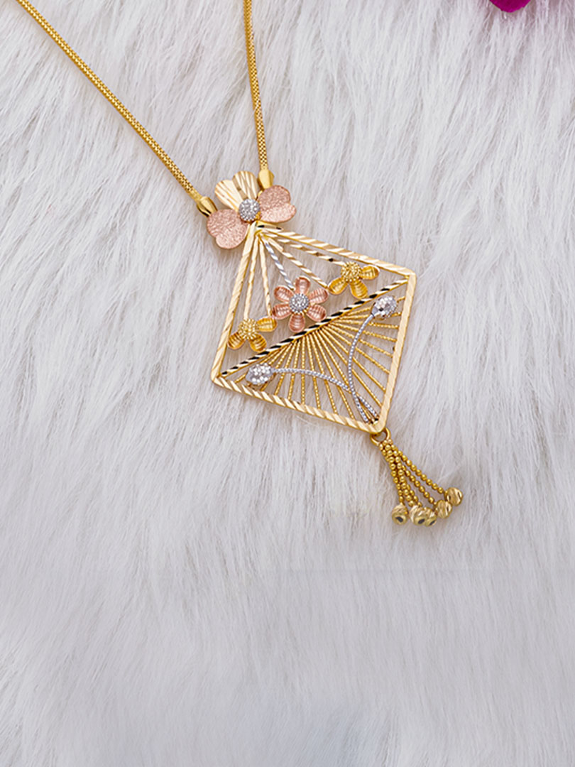 Blooms of Elegance Necklace-1060009110994AA S264 - Image 2
