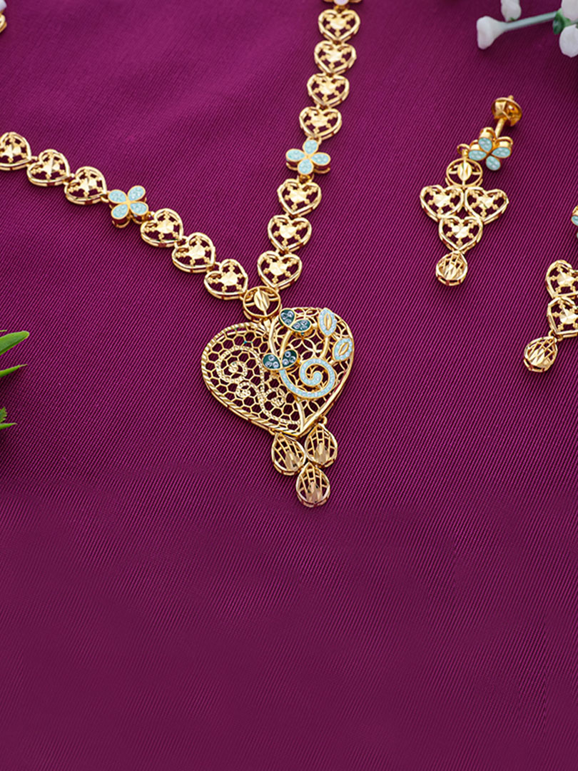 Love Array Charm Necklace-1060009264918AA S364 - Image 2