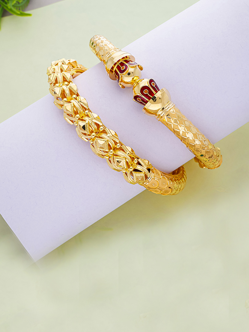 Harmony in Enamel Hollow Bangles-1060009567811AA S313 - Image 2