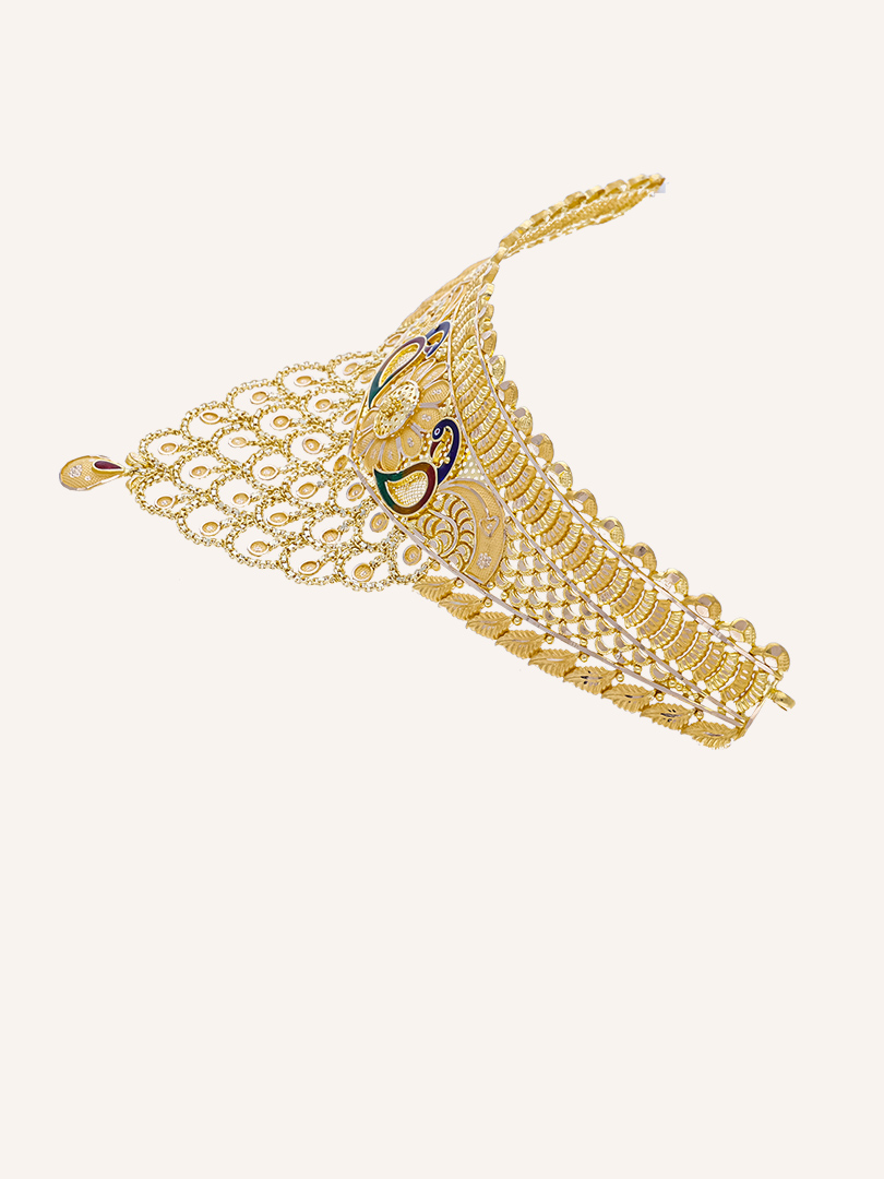 Enchanted Peacock Jewel Choker-1060009817169AA S373 - Image 3