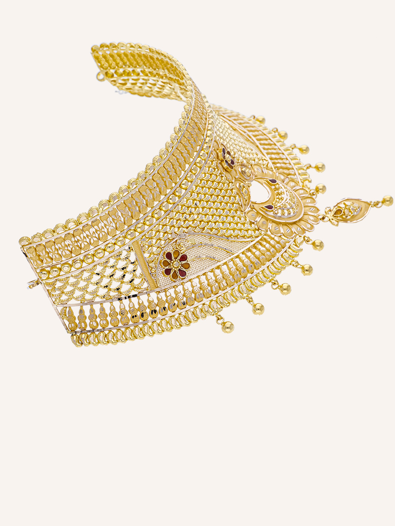 Majestic Plumage Choker-1060009817091AA S373 - Image 3