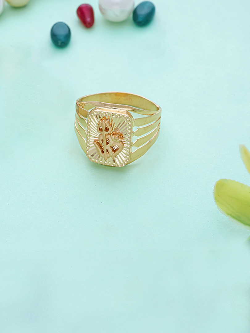 Om Unity Signet Ring-1060009702595AA S252 - Image 2