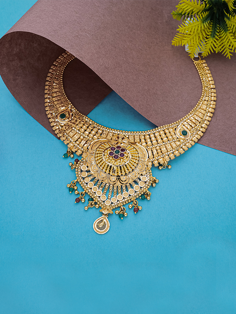 Timeless Meenakari Necklace-1060009764210AA S141 - Image 2