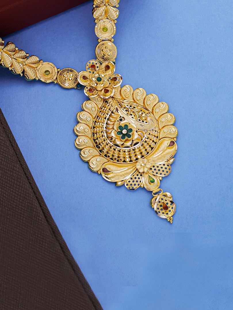 Regal Enamel Necklace-1060009845414AA S287 - Image 2