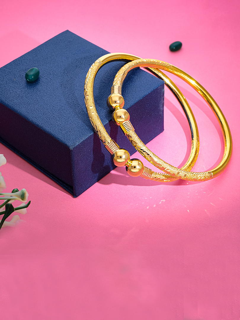 Glisten Band Hollow Bangles-1060009989453AA S23 - Image 2