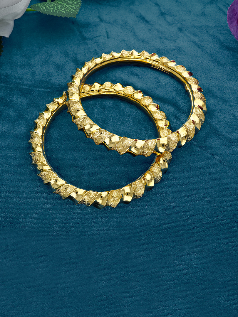 Curvature Bliss Hollow Bangles-1060010836920AA S384 - Image 2