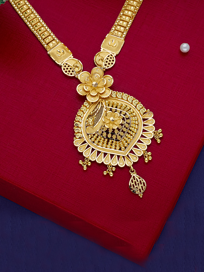 Divine Heritage Long Gold Necklace-1060010895842AA S381 - Image 2