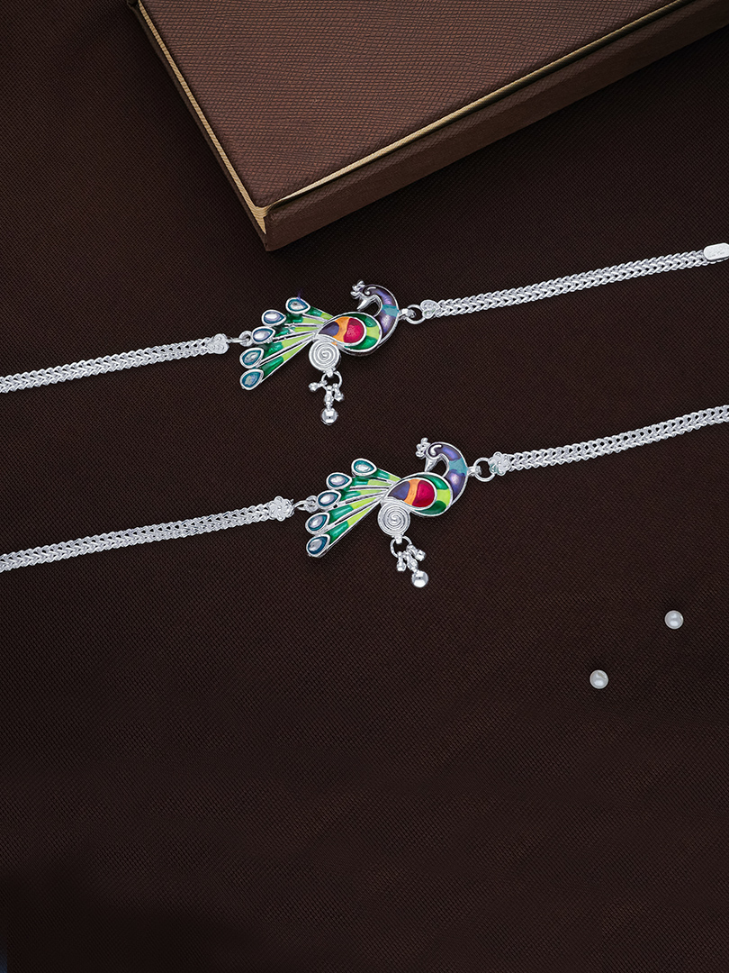 Peacock Harmony Payal - Image 2