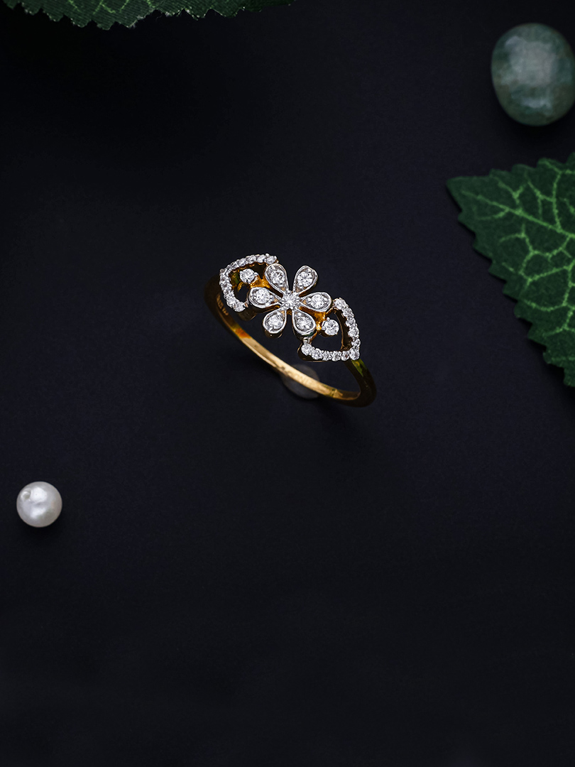 Flower Shine Diamond Ring-1060010907606 S101 - Image 2