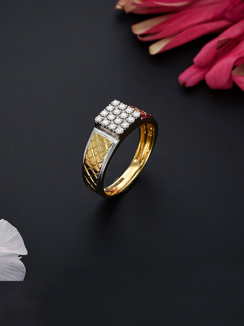 The Radiant Grid Diamond Ring-1060010904469 S101 WM0251YR - Image 2