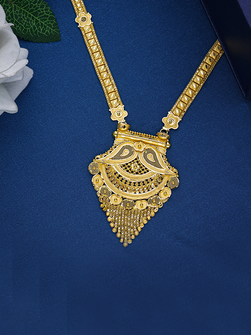 Kritika Long Gold Necklace-1060010986953AA S30 - Image 2