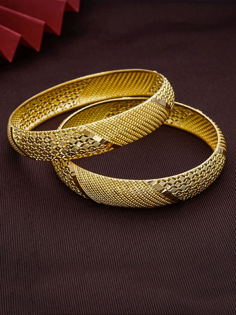 Jali Work Bangle Shagun Collections-1060011340587AA S117 - Image 2