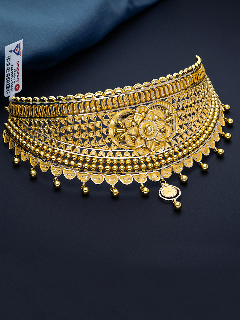 Kundan Kiran Choker-1060011356274AA S421 - Image 2