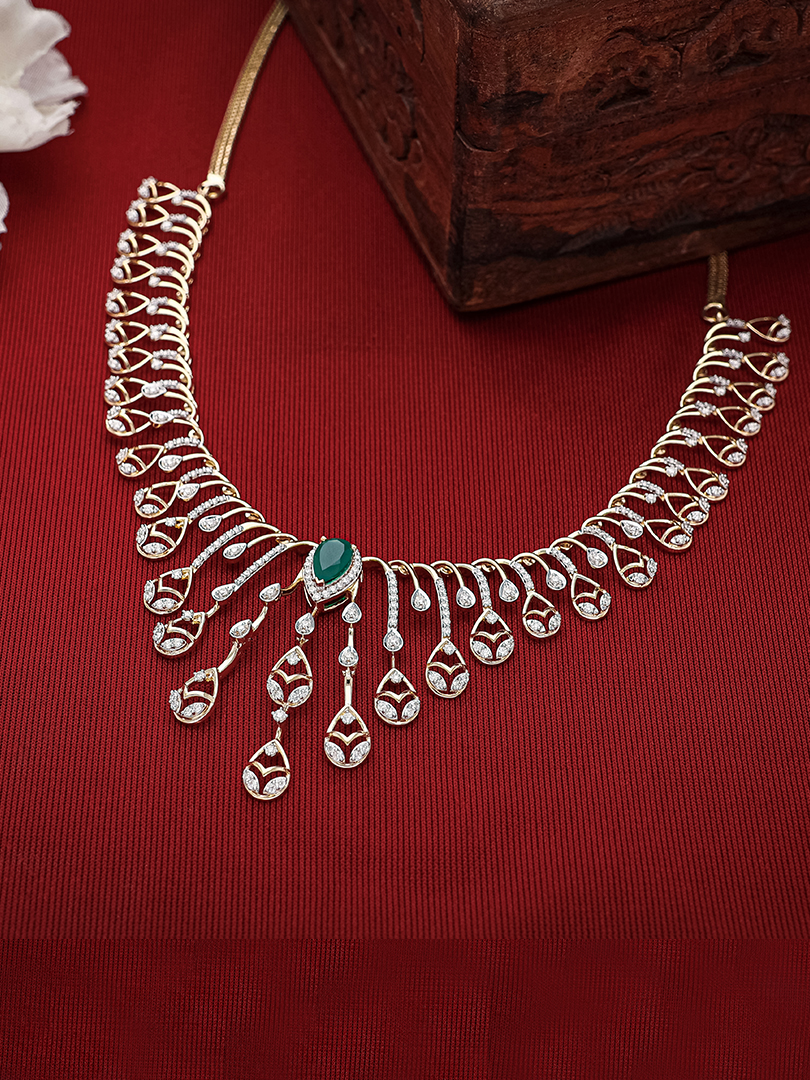 Arghya Diamond Necklace 1060011460940 - Image 2