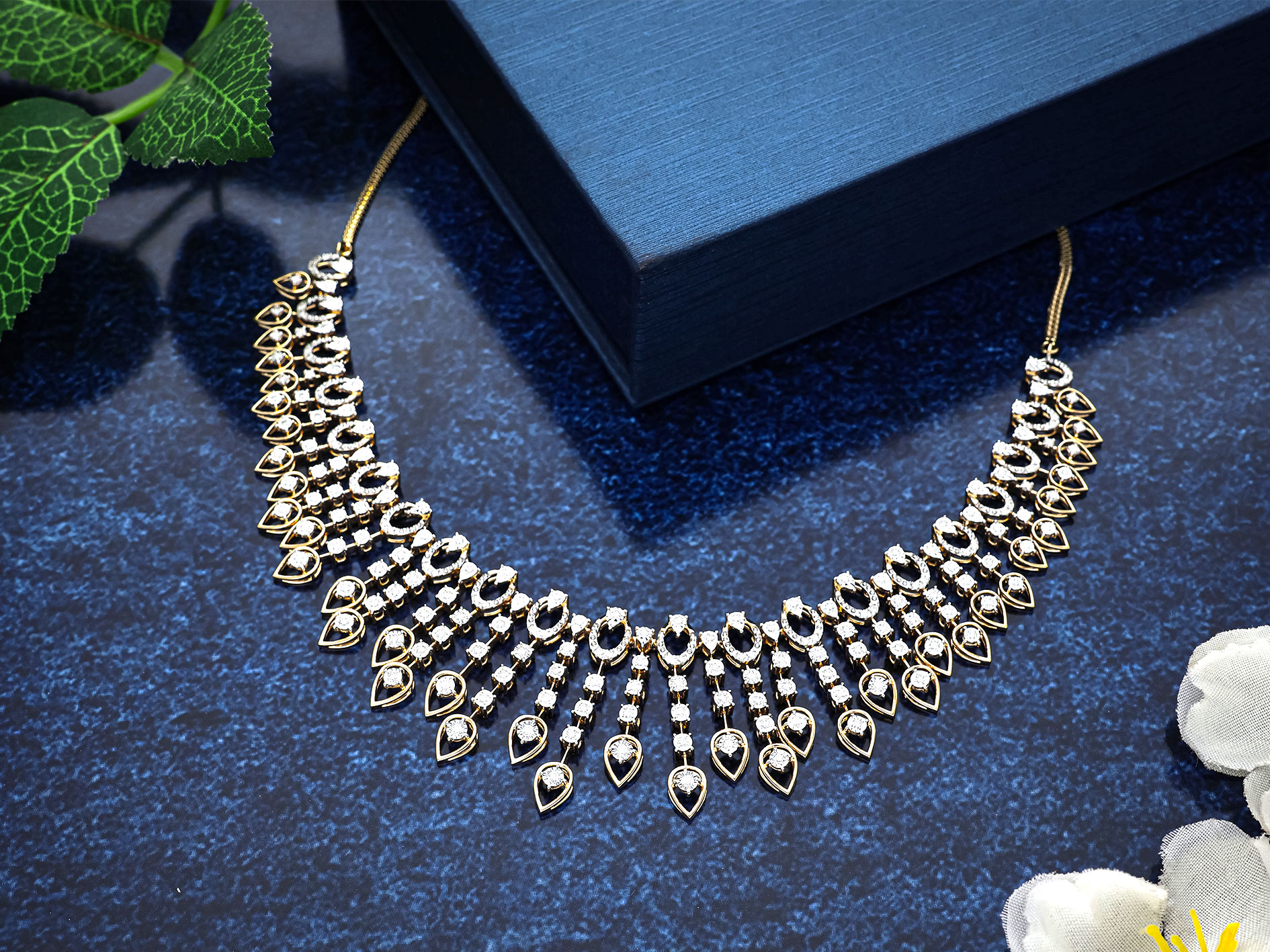 Amora Diamond Necklace - DNLCO452S370 KN701755C.N:25J279302503 - Image 3