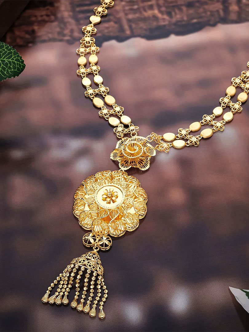 Royal Inspired Necklace-NKSS2058S364 - Image 3